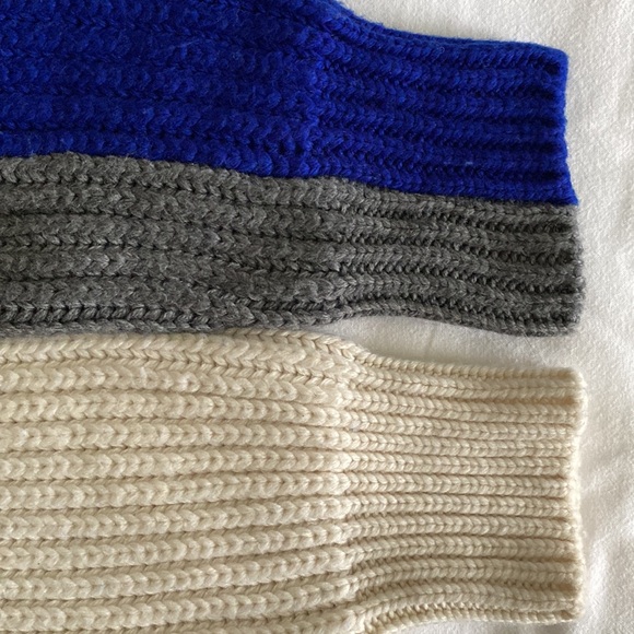 Zara Gray Cable Knit Sweater - Picture 8 of 14